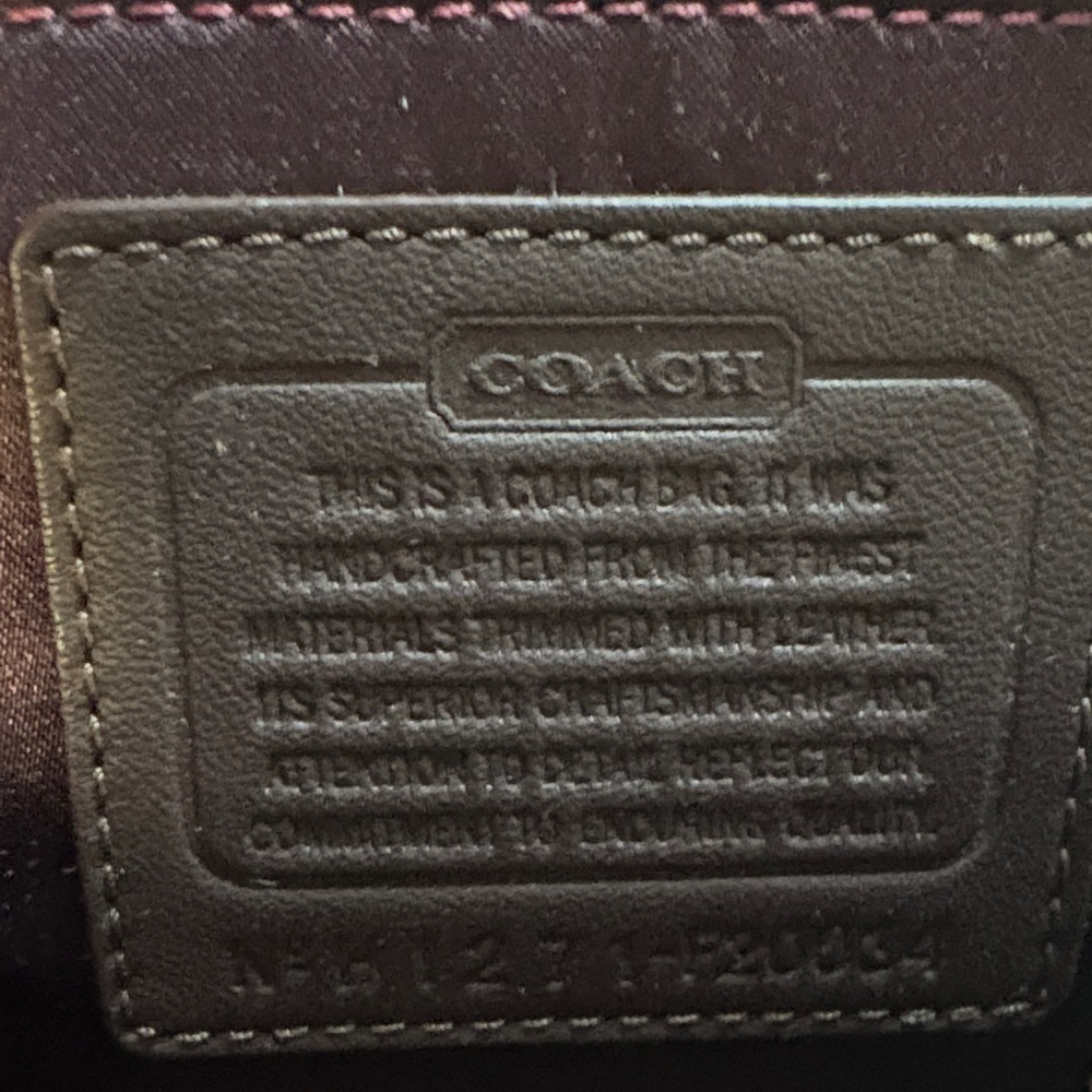 Coach Ashley Scarf Print Satchel Shoulder Bag - Picture 5 of 9
